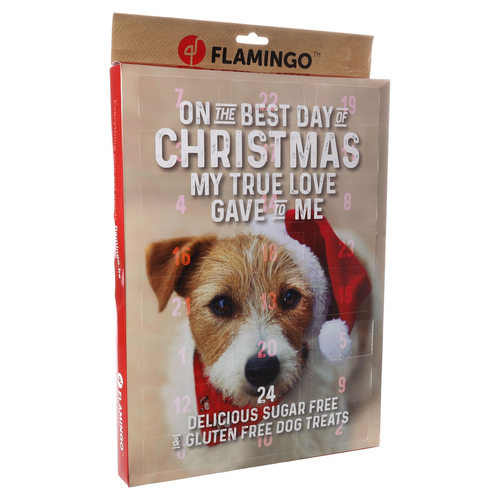 Flamingo Adventskalender für Hunde 295 g