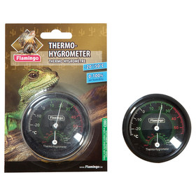 Abbildung Flamingo Analoges Thermo/Hygrometer