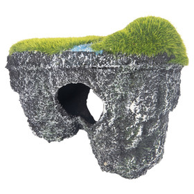 Abbildung Flamingo Aquarium Dekoration Krag Felsen grau