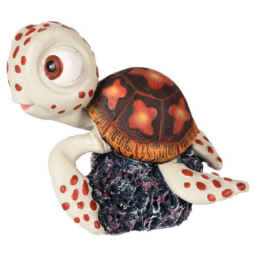 Flamingo Aquarium Dekoration Leto Schildkröte