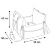 Flamingo Autositz Bobba grau Abbildung 5
