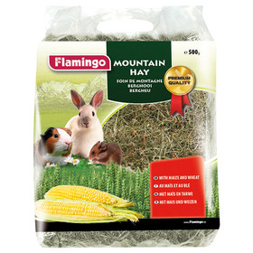 Abbildung Flamingo Bergheu mit Weizen und Mais 500 g