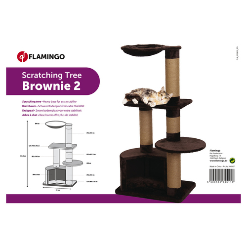 weitere Abbildung Flamingo Brownie Kratzbaum 2