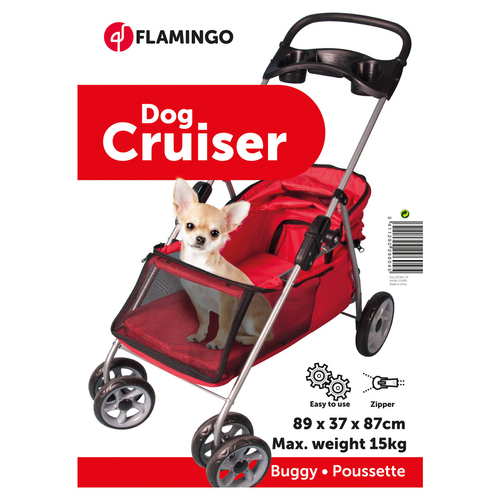 weitere Abbildung Flamingo Buggy rot