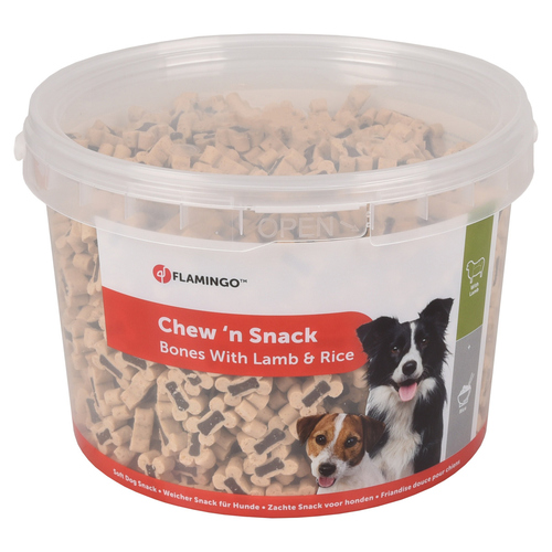 Flamingo Chew"n Snack Bones Lamm/Reis 1,8 kg
