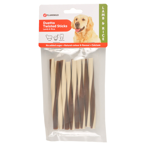 Flamingo Duetto Twist Sticks Lamm & Reis 100 g