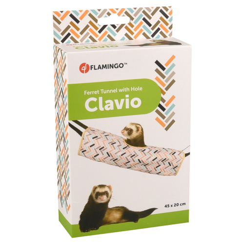 weitere Abbildung Flamingo Frettchentunnel Aufhnger mit 1 Loch Clavio
