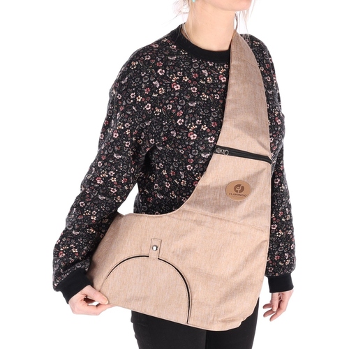 weitere Abbildung Flamingo Fronttasche Kanga beige