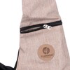 Flamingo Fronttasche Kanga beige Abbildung 4