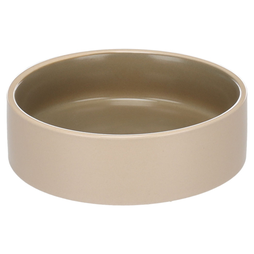 weitere Abbildung Flamingo Futter- und Trinknapf Anca rund beige/grn