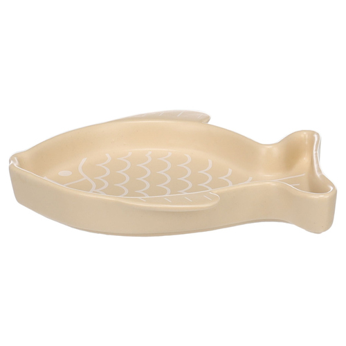 weitere Abbildung Flamingo Futter- und Trinknapf Fishie beige