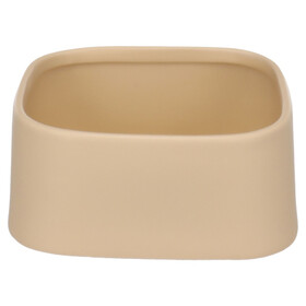 Abbildung Flamingo Futter- und Trinknapf Zara quadratisch beige