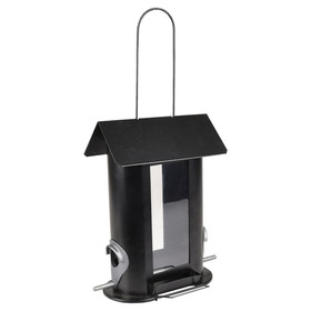 Abbildung Flamingo Futterhaus Samen Jonna Metall schwarz