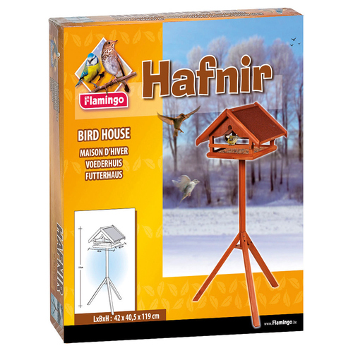 weitere Abbildung Flamingo Futterhaus auf Stnder Hafnir