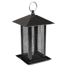 Abbildung Flamingo Futtersilo Nsse Hilma Metall schwarz