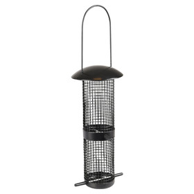 Abbildung Flamingo Futtersilo Nsse Tuwa Metall schwarz