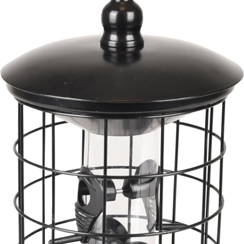 weitere Abbildung Flamingo Futtersilo Samen Thyra Metall schwarz