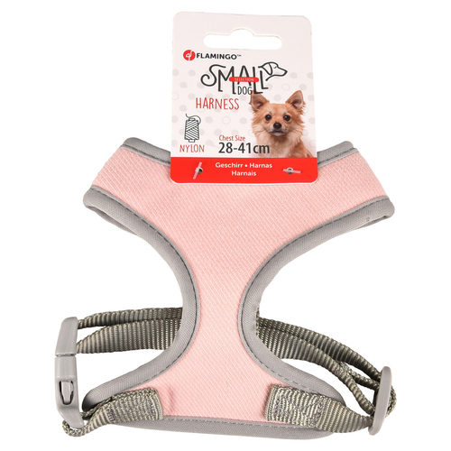 weitere Abbildung Flamingo Geschirr Small Dog Cub rosa