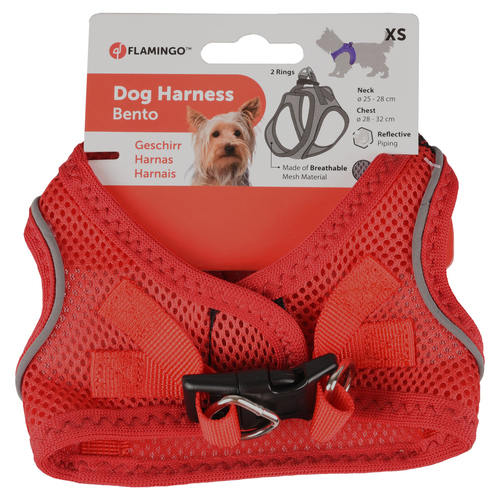weitere Abbildung Flamingo Geschirr Step & Go Bento rot