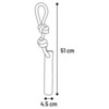 Flamingo Green Java Stock Zerrseil hellbraun Abbildung 4
