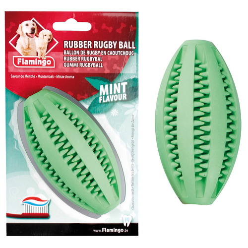 Flamingo Gummi-Rugby mit Minze