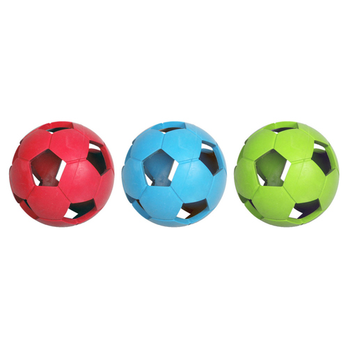 Flamingo Gummispielzeug Fußball, Durchmesser: 6,0 cm