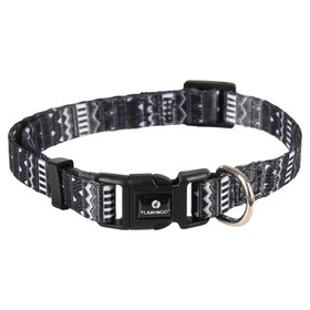 Abbildung Flamingo Halsband Sadie schwarz/wei