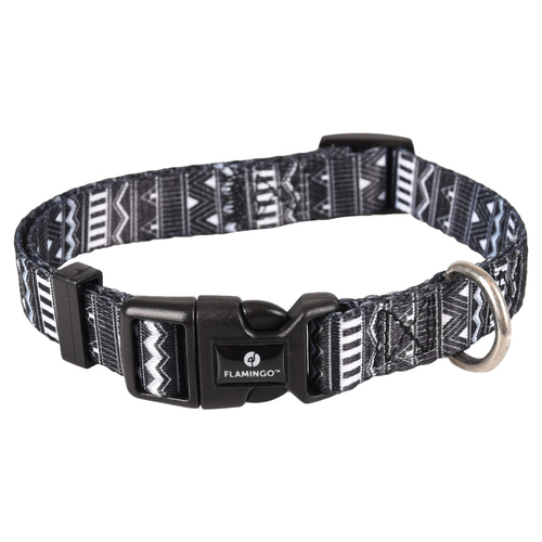 weitere Abbildung Flamingo Halsband Sadie schwarz/wei