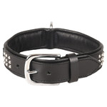 Halsband Sedona Leder mit Nieten schwarz, Abbildung 2