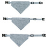 Flamingo Halsband mit Bandana Nelson blau Abbildung 2