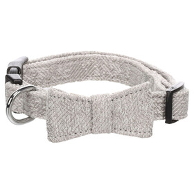 Abbildung Flamingo Halsband mit Schleife Nelson grau