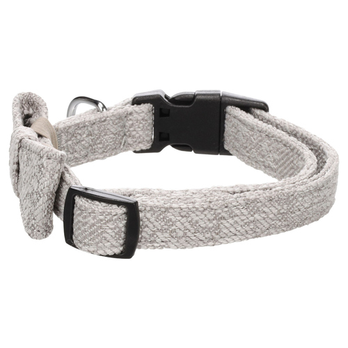 weitere Abbildung Flamingo Halsband mit Schleife Nelson grau