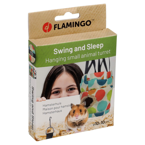 weitere Abbildung Flamingo Hamsterhaus Fizi Zylinder