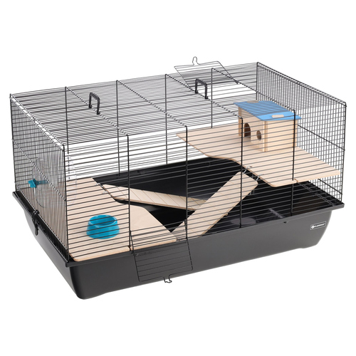 weitere Abbildung Flamingo Hamsterkfig Chipper schwarz