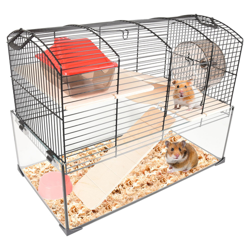 Flamingo Hamsterkäfig Vitru schwarz 1