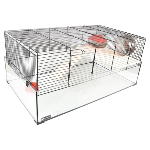 weitere Abbildung Flamingo Hamsterkfig Vitru schwarz 3