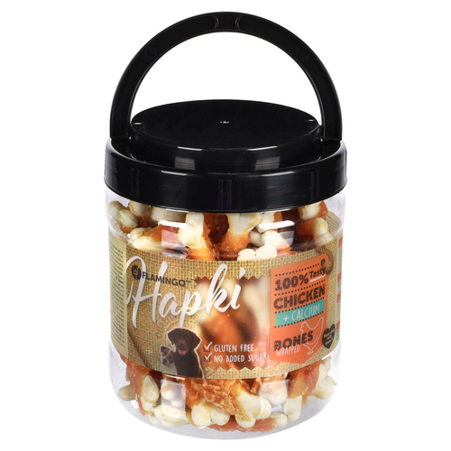 Flamingo Hapki Huhn Kalziumknochen 650 g