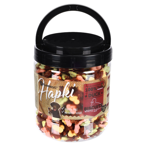 Flamingo Hapki Kekse mit Ente 550 g