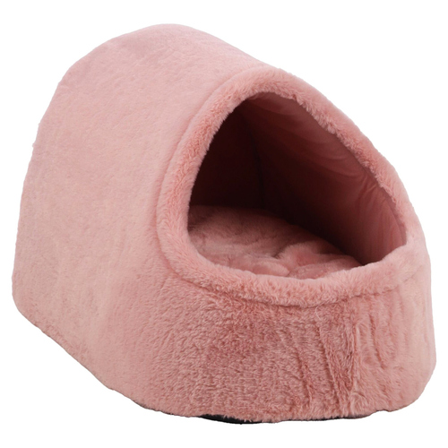 Flamingo Höhle Ebby rosa für Hunde, Maße: 35 x 52 x 30 cm