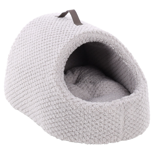 Flamingo Höhle Jacquard grau für Katzen