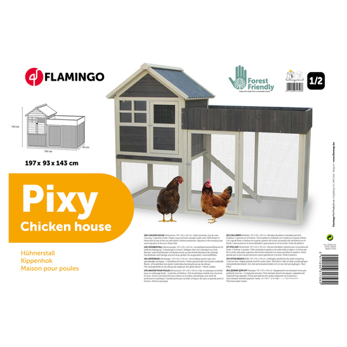 weitere Abbildung Flamingo Hhnerstall Pixy