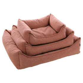 Abbildung Flamingo Hundebett Avalon rechteckig altrosa