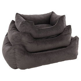 Abbildung Flamingo Hundebett Celeste rechteckig grau