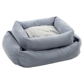 Flamingo Hundebett Colette rechteckig blau