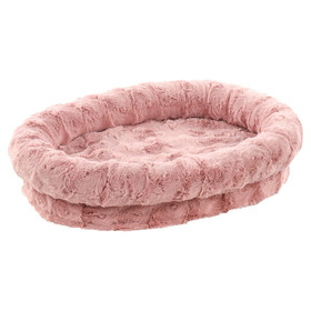 Abbildung Flamingo Hundebett Dorian oval rosa