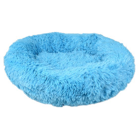Abbildung Flamingo Hundebett Krems rund blau