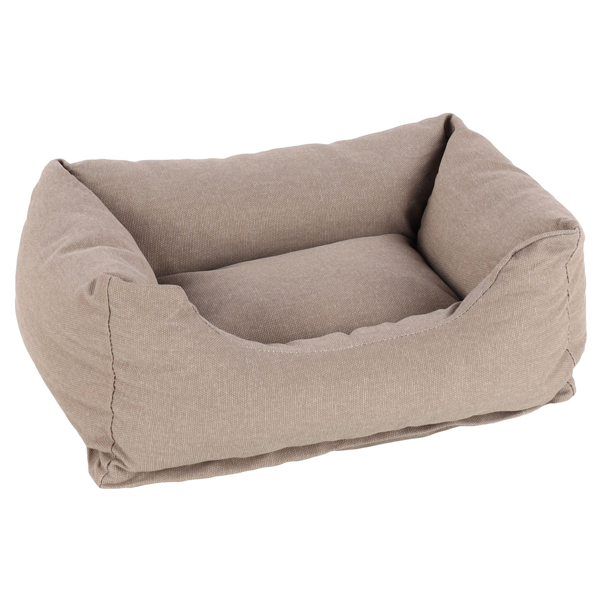 Flamingo Hundebett 100cm Flamingo Baldar Orthopdisches Hundebett  Rechteckig Dunkelgrau 100 Cm - Premium Komfort
