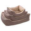 Flamingo Hundekorb Esmo rechteckig beige Abbildung 1