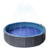 Flamingo Hundepool Sprinkle rund blau/dunkelgrau Abbildung 2