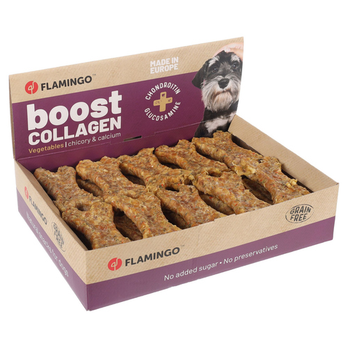 Flamingo Hundesnack Boost Knochen mit Gemüse & Kollagen 720 g
